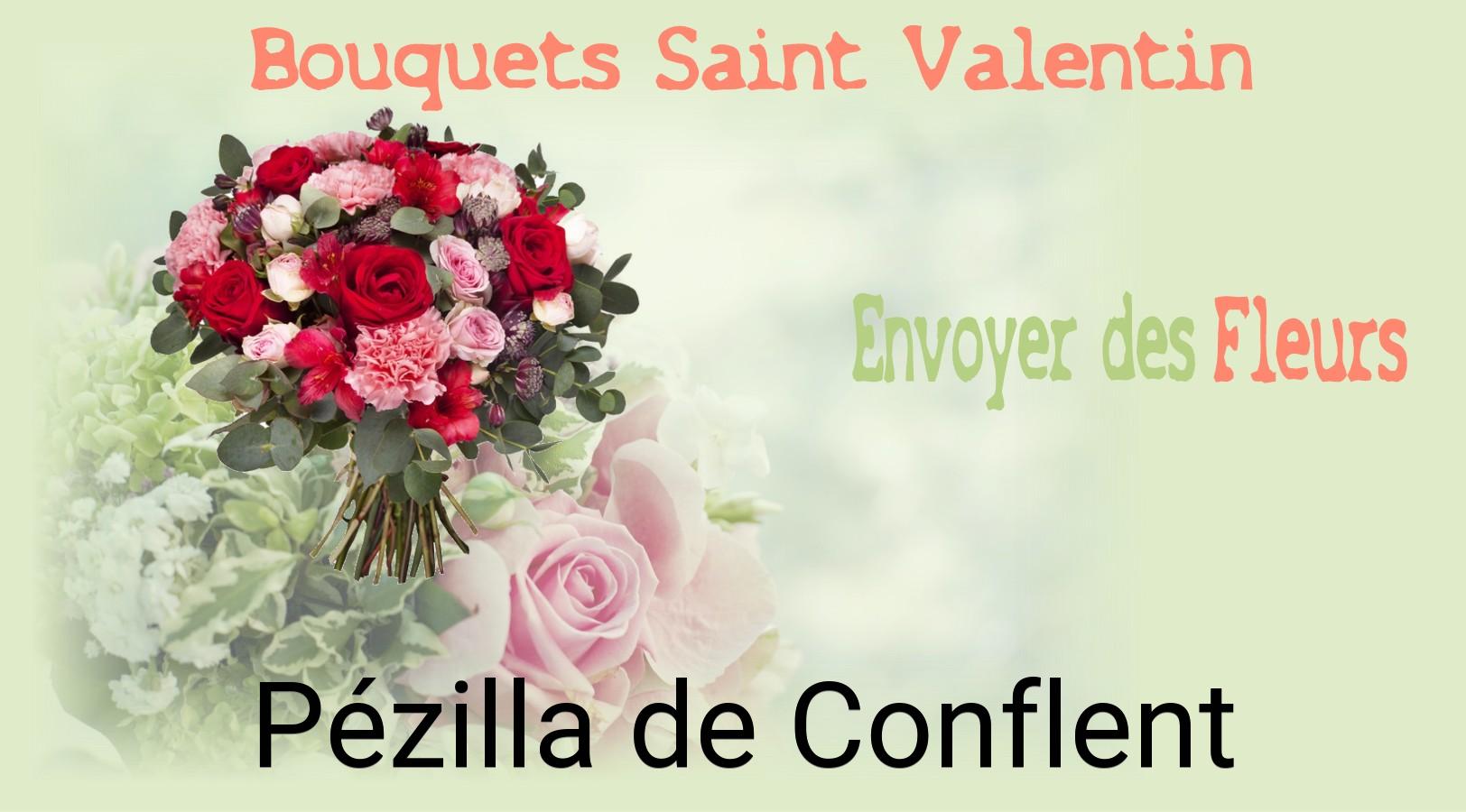 Roses de Saint-Valentin livrées à Pézilla-de-Conflent